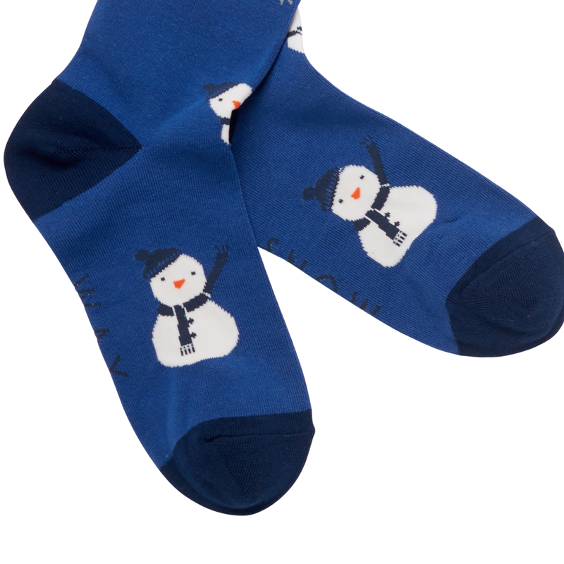 Joules Mini Me Sock Set - Snowman-1